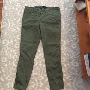 J. Crew toothpick cargo jeans